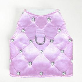 Glamour Baby Dog Harness (Color: Blush, size: XS)