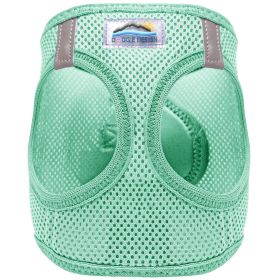 American River Solid Ultra Choke Free Dog Harness (Color: Teal, size: XX-Small)