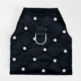 Glamour Baby Dog Harness (Color: Caviar, size: LG)