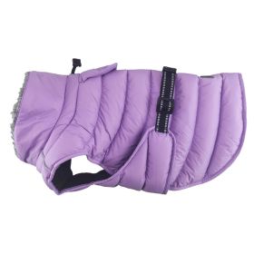 Alpine Extreme Weather Puffer Coat (Color: Soft Plum, size: 2X-Large)