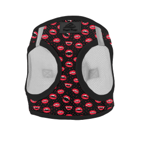 American River Choke Free Dog Harness Holiday Collection (Color: Vampire Kisses, size: X-Large)