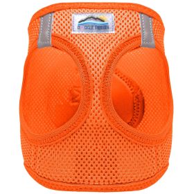 American River Solid Ultra Choke Free Dog Harness (Color: Hunter Orange, size: 3X-Large)