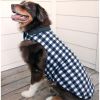 Reversible Fleece Lined Puffer Dog Coat